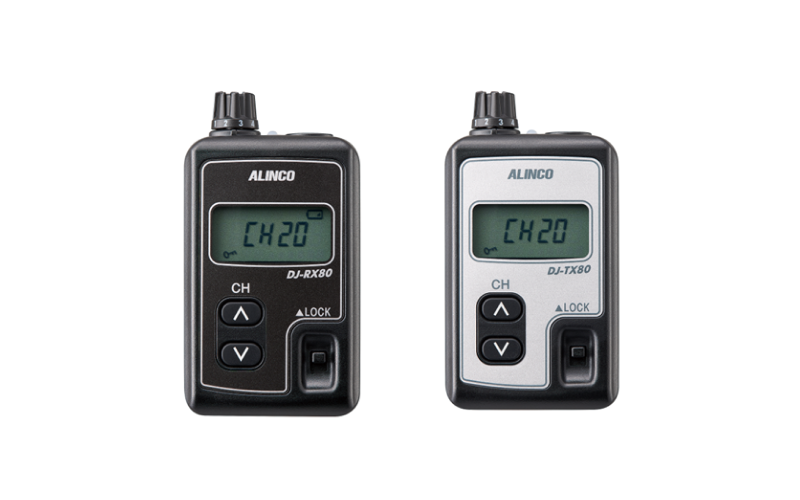 DJ-RX80(受信機)（DJ-TX80（送信機））